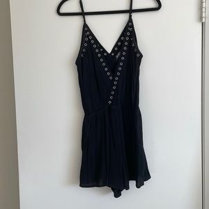 Lulus black romper. Size:M